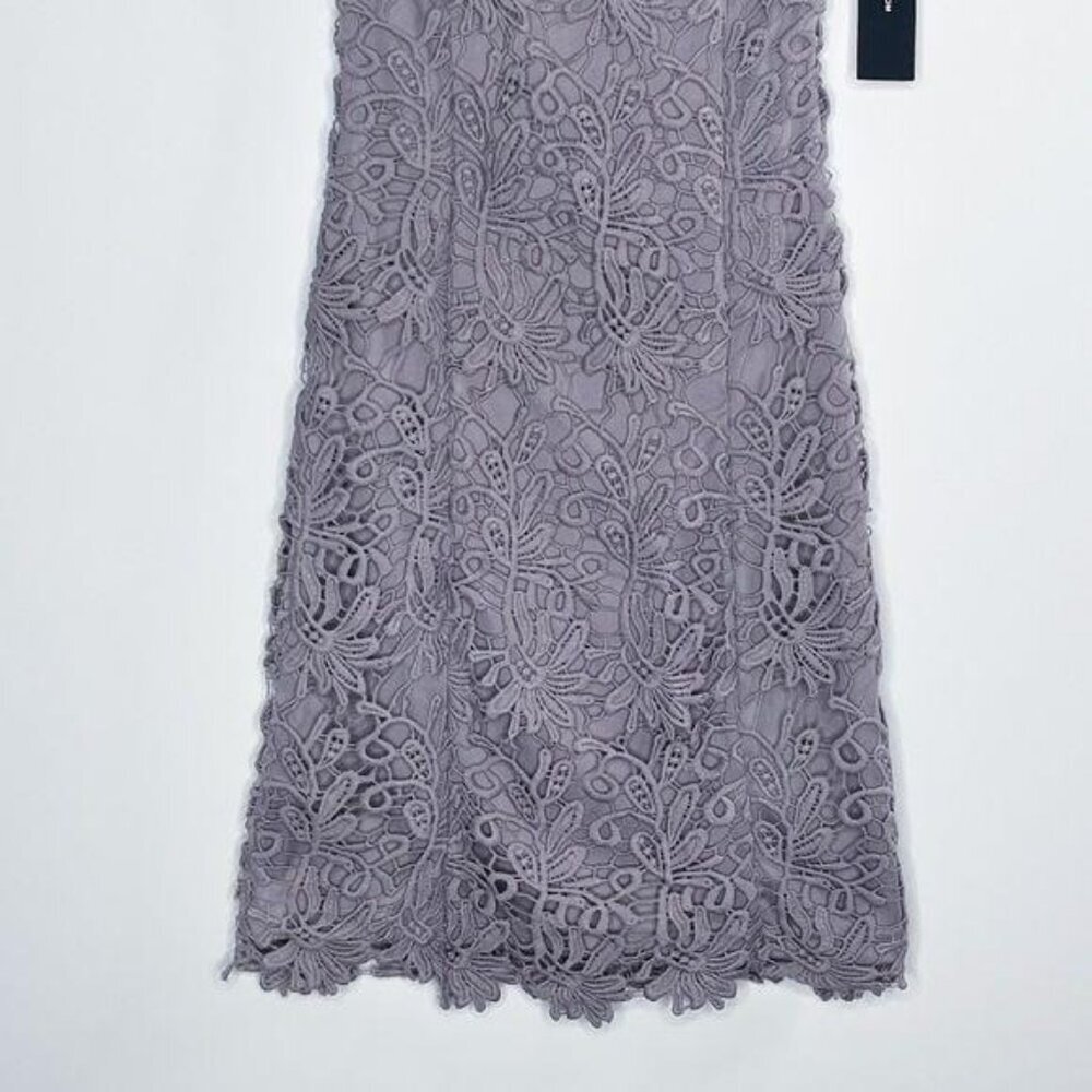 Lulu’s Hidden Talent Backless Open Back Lace Overlay Bodycon Shift Mini Dress - Picture 6 of 10
